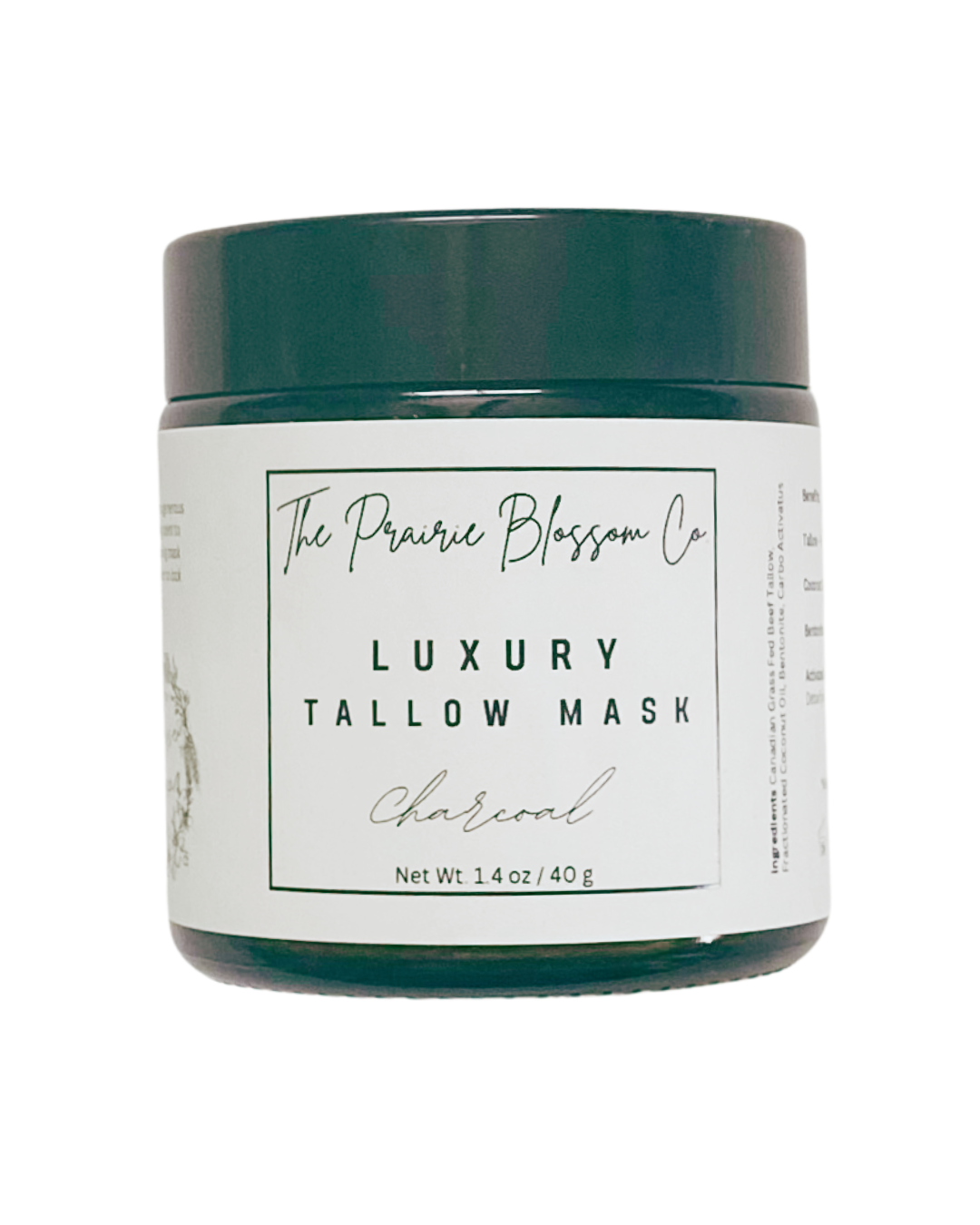 Activated Charcoal Tallow Mask